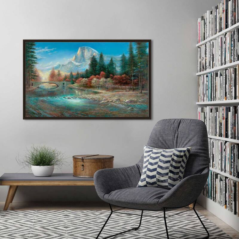 "Yosemite" by Ruane Manning Print on Floating Canvas