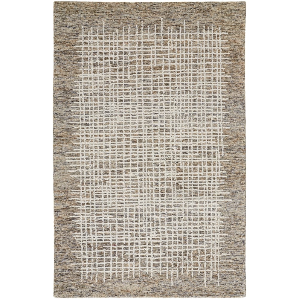 Grand Bazaar Carrick Hand Tufted Abstract Transitional Area Rug