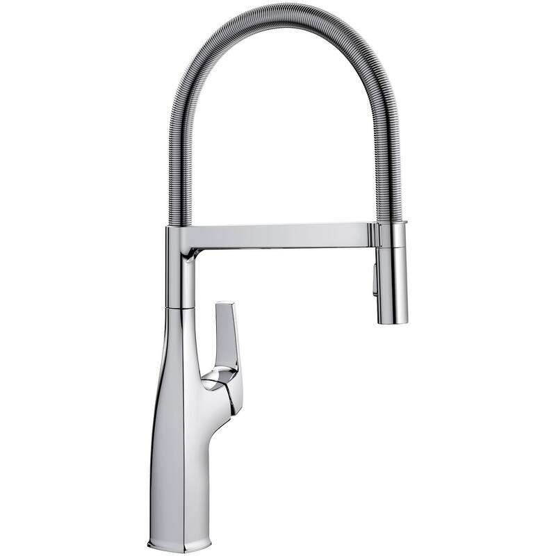 Blanco Rivana 1.5 GPM Single Hole Pre-Rinse Pull Out Kitchen Faucet - Polished Chrome