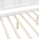 preview thumbnail 43 of 73, Roomfitters Wooden Full Size House Bed with Trundle, Contemporary Design with Built-In Shelf for Modern Bedrooms