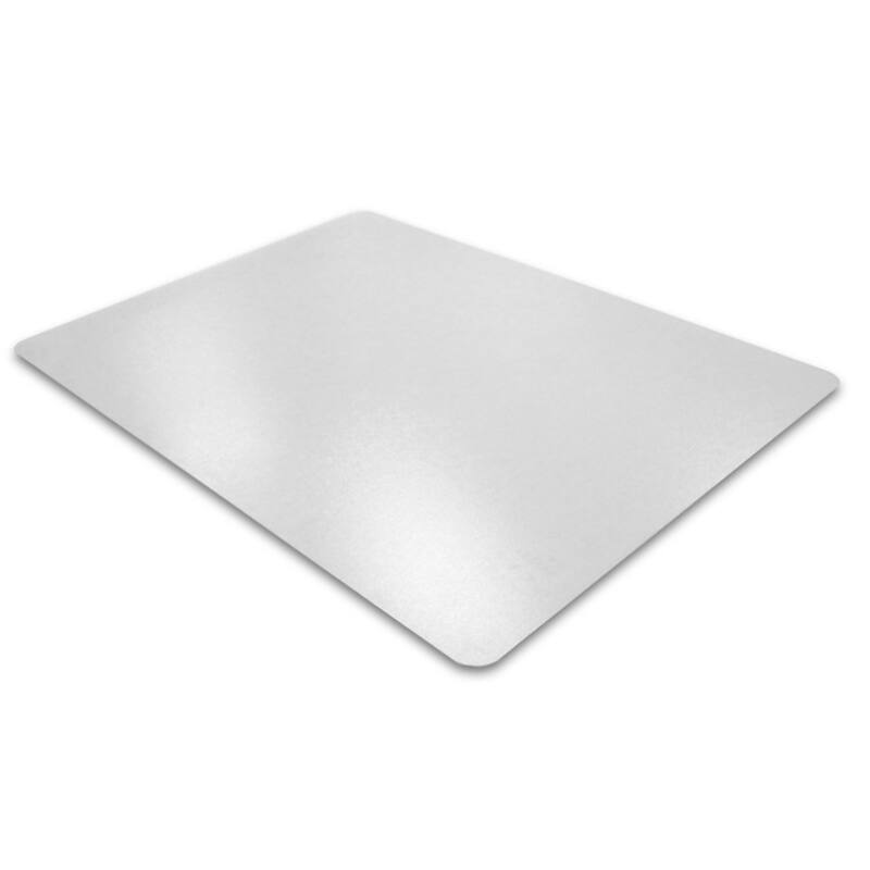 Cleartex® Recycled Rectangular Chair Mat For Hard Floors - 48" x 60"