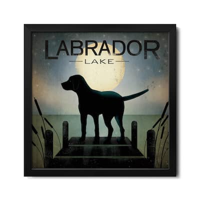 Labrador Lake Premium Framed Poster by Ryan Fowler