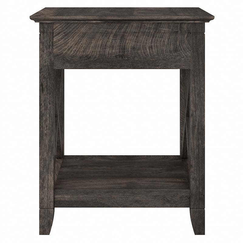 Key West Coastal Box Drawer Nightstand by Bush Furniture