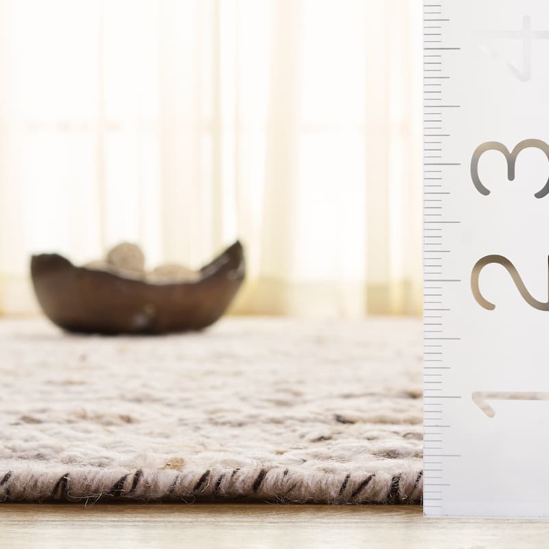 SAFAVIEH Handmade Natural Fiber Bilgehan Wool Rug