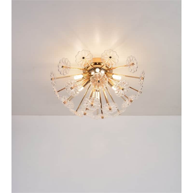 Gold Flush Mount Ceiling Light