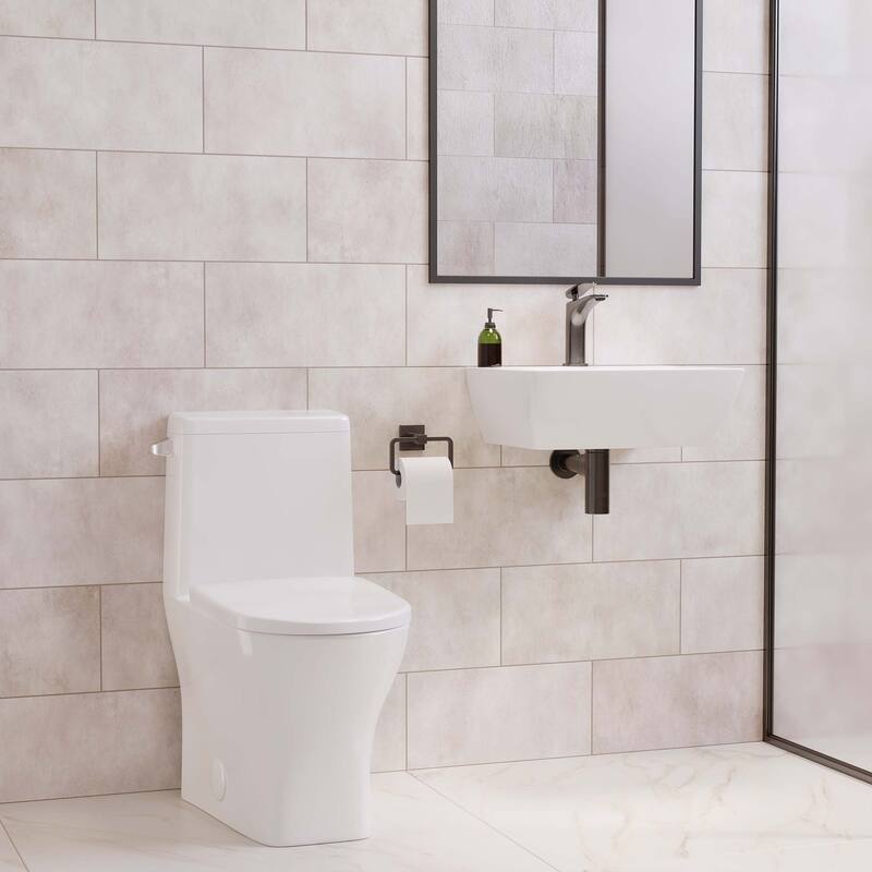 Sublime II One-Piece Round Toilet Side Flush 1.28 GPF