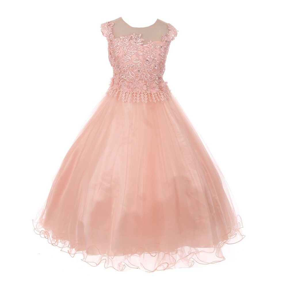 blush pink junior bridesmaid dresses