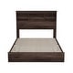 preview thumbnail 4 of 18, Queen Size Platform Bed Frame with Storage Headboard, USB Charging Ports Wooden Bed Frame -American Country Style