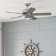 preview thumbnail 1 of 24, Casablanca 54" Panama Ceiling Fan w/ Handheld Remote Brushed Nickel - Brushing Barnwood