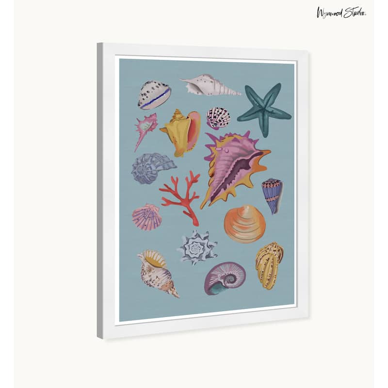 Wynwood Studio Under Sea Collection Ii Framed Tropical Chinoiserie Art Prints