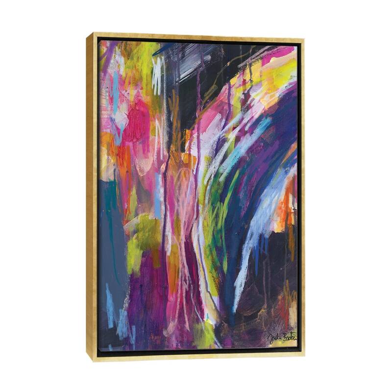 iCanvas "Hubris" by Julia Badow Framed Canvas Print - Gold - 26x18