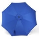 preview thumbnail 44 of 142, Holme 9-foot Steel Market Patio Umbrella with Tilt-and-Crank