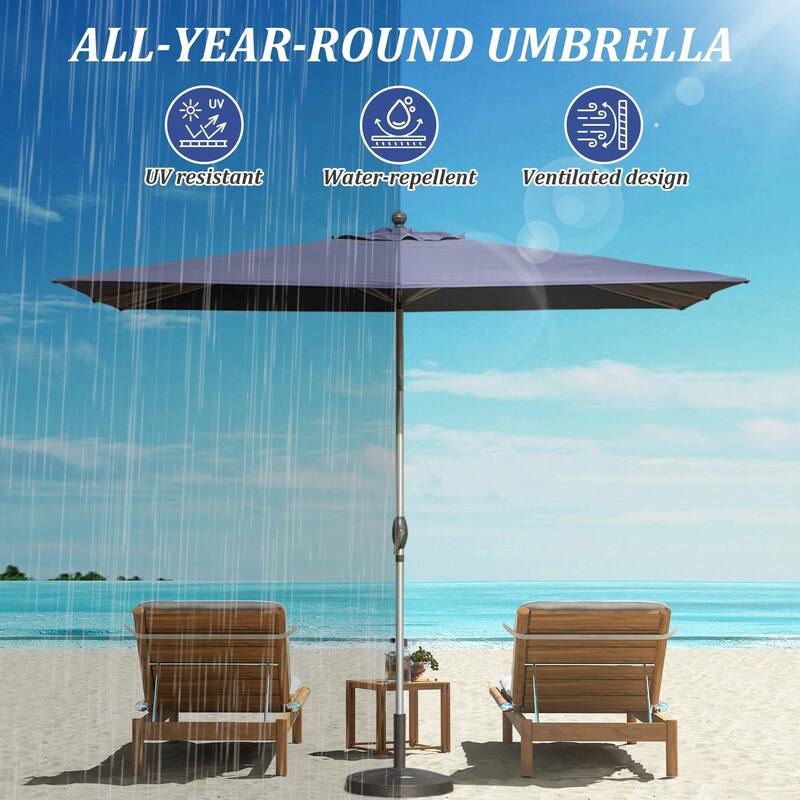 Aluminum Frame Patio Umbrella - Easy Tilt