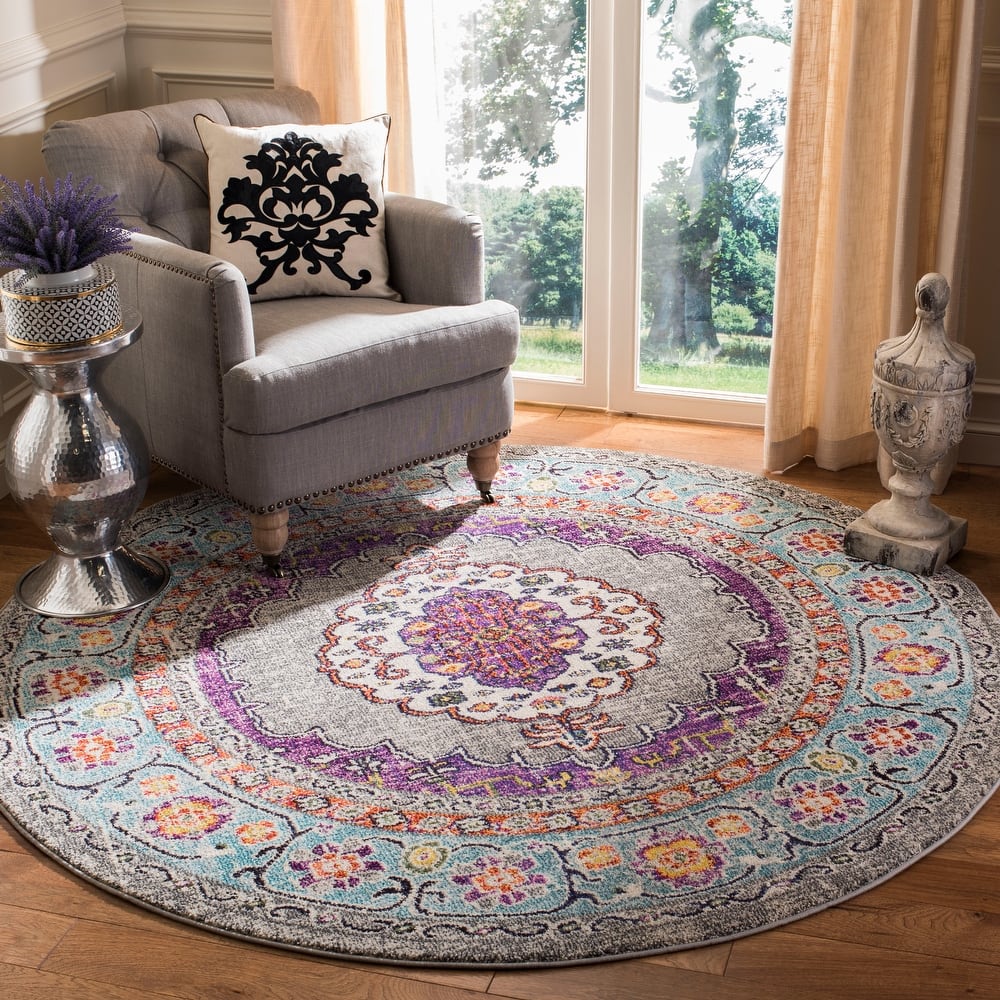SAFAVIEH Monaco Charline Distressed Boho Rug