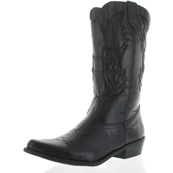 coconuts black cowboy boots