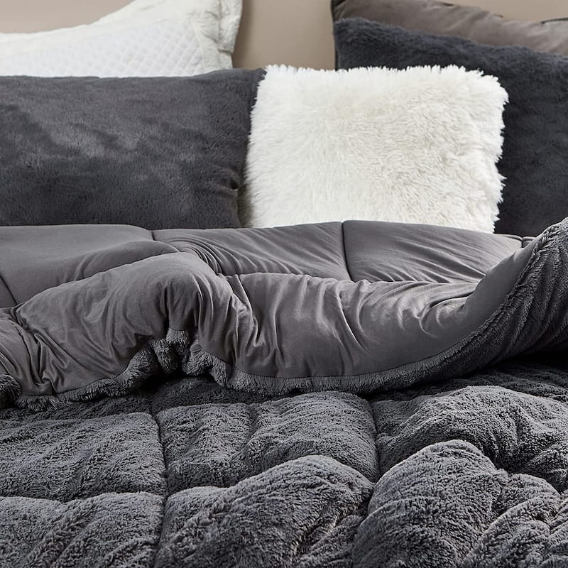 Are You Kidding Bare - Coma Inducer® Oversized Comforter - Charcoal Gray