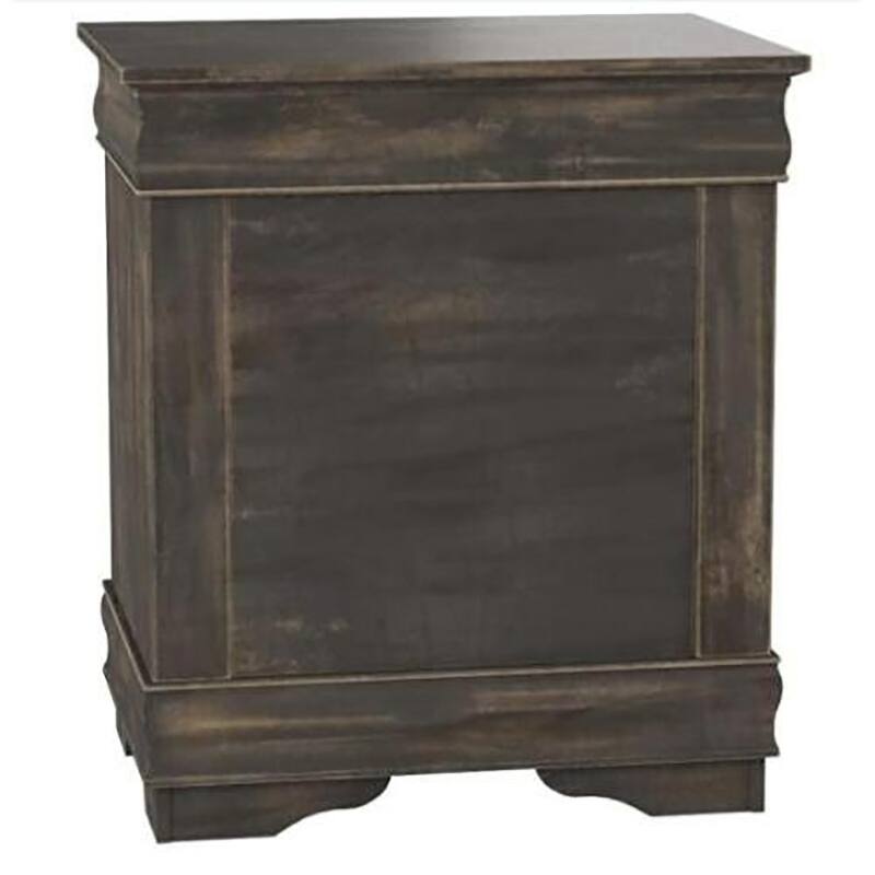 Bedroom Nightstand with 2 Drawers Storage