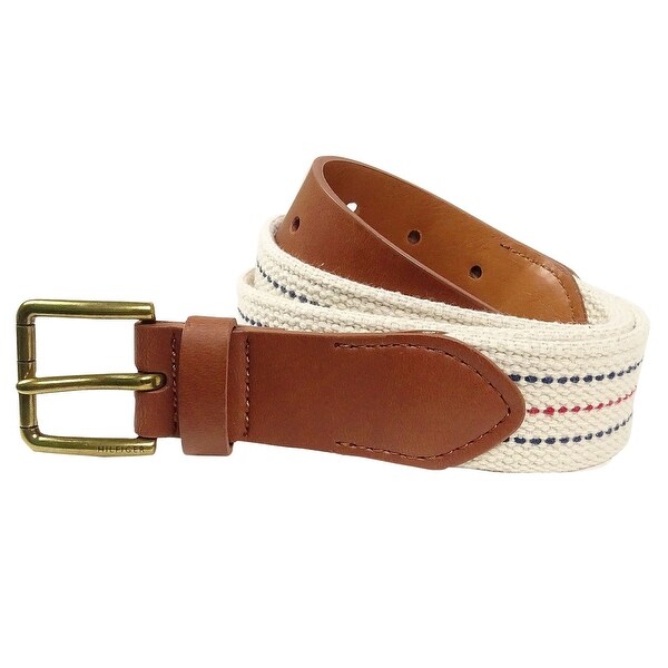 tommy hilfiger woven belt