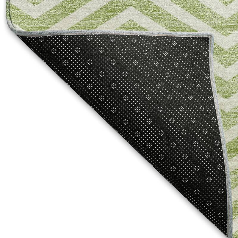Premium Washable Super Soft Modern Chevron Mayfield Rug