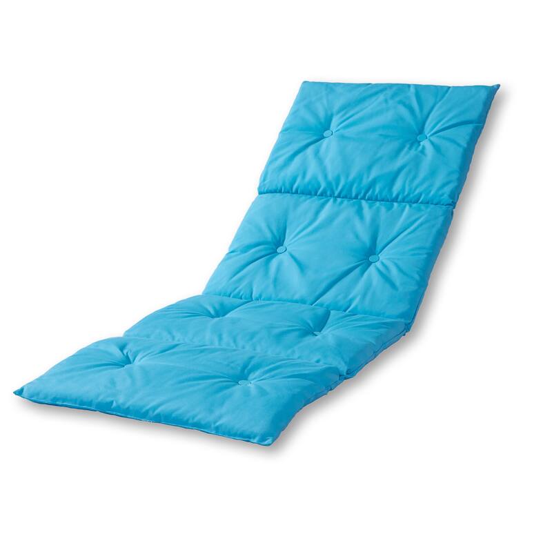 Greendale Home Fashions Outdoor Chaise Lounge Pad - Teal