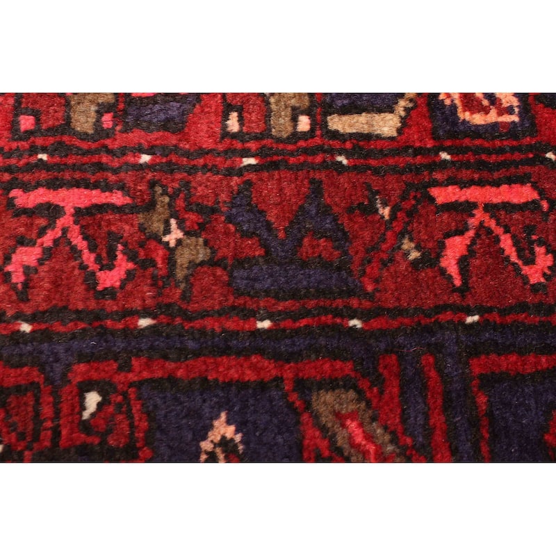 ECARPETGALLERY Hand-knotted Anadol Red Wool Rug - 4'9 x 7'6
