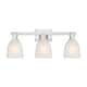 Option Brushed Satin Nickel / White