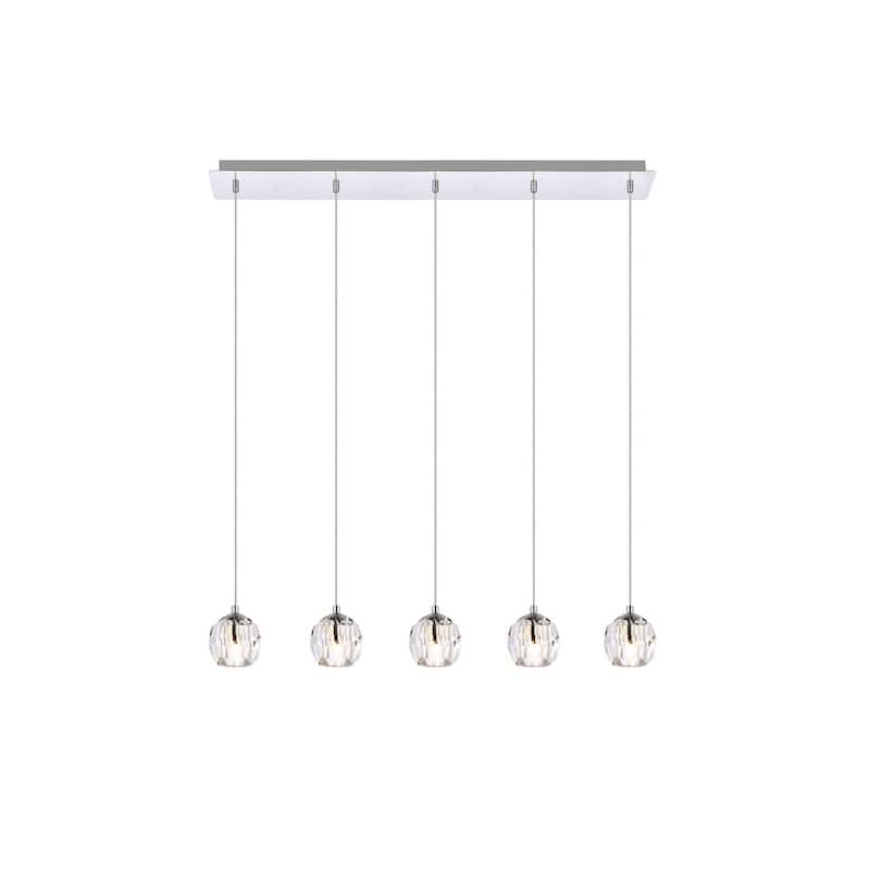 Ella 32-Inch 5-Lights Pendant - N/A