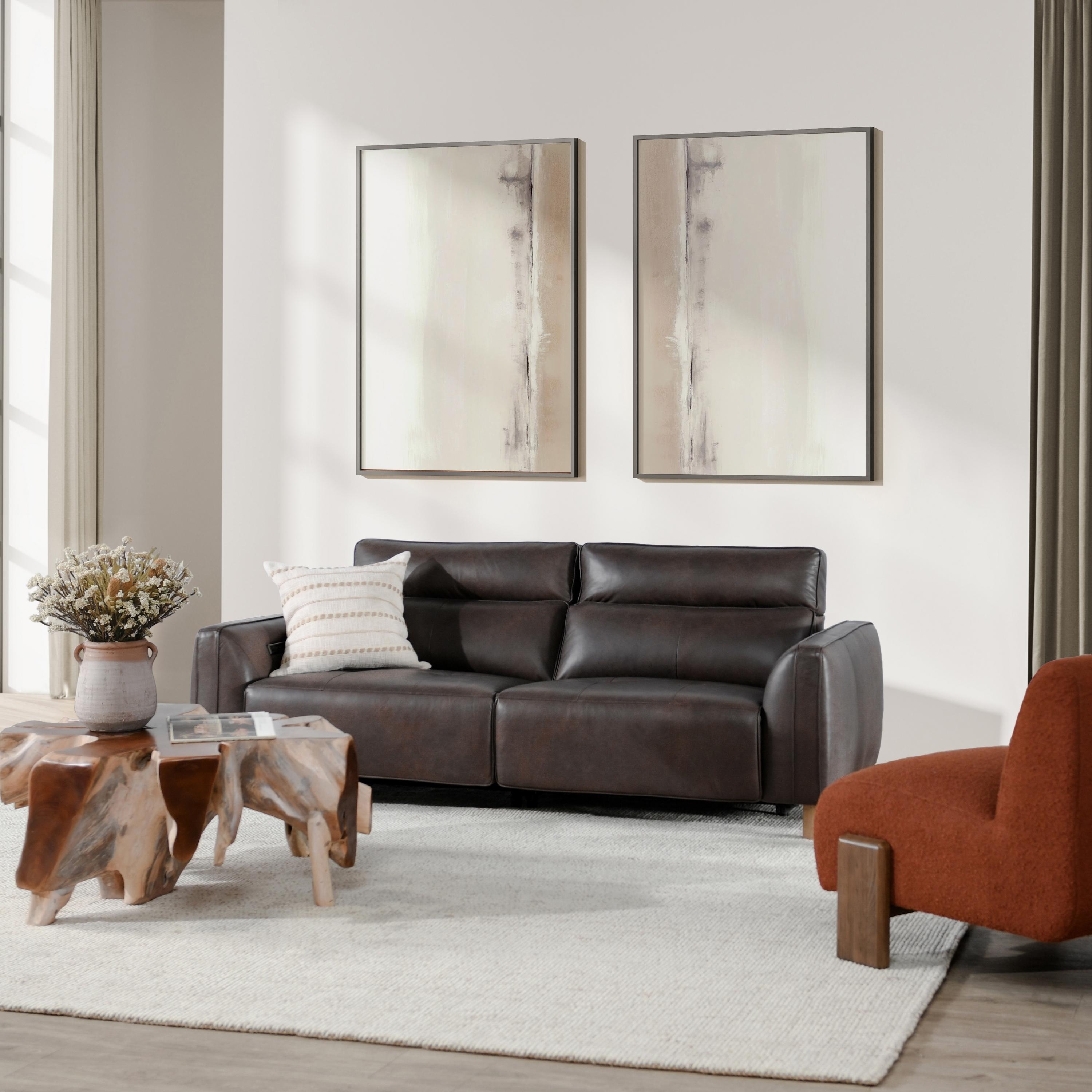 Classic Home Conway Zero Gravity Power Recliner Upholstered Sofa