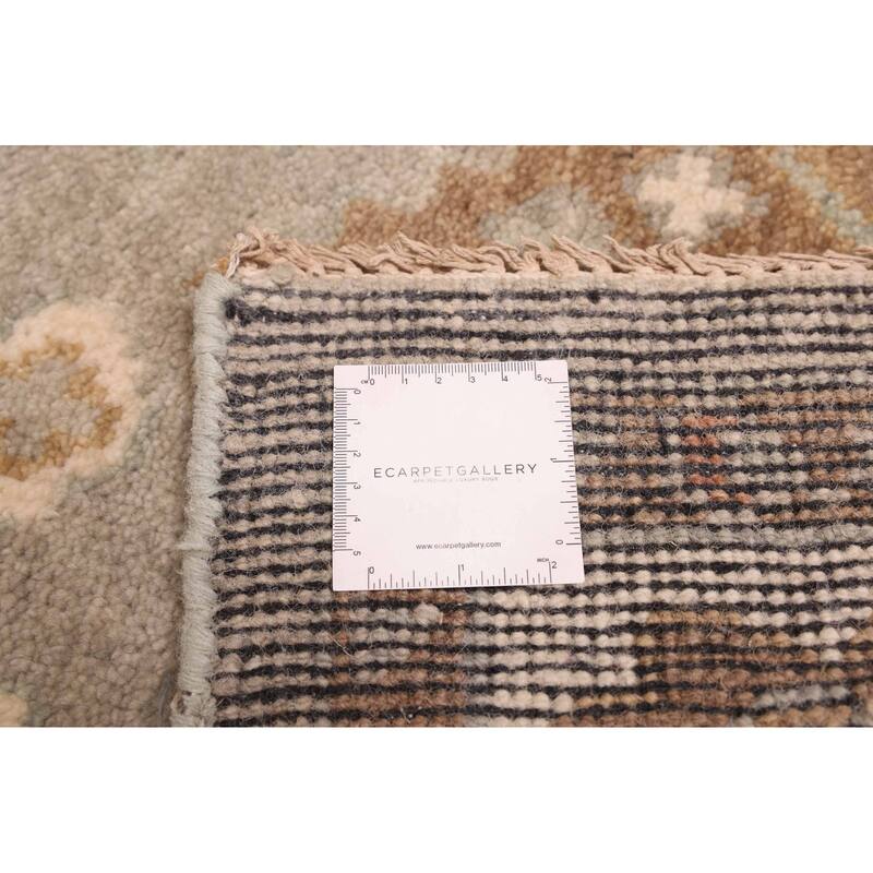 ECARPETGALLERY Hand-knotted Jules Serapi Grey Wool Rug - 8'2 x 10'0