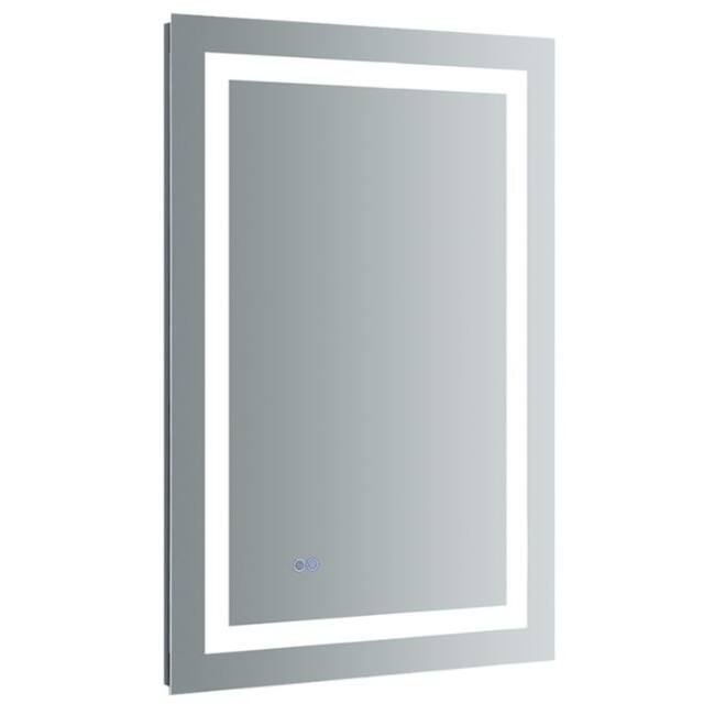 Fresca Luminosa 36" x 24" Framed Bathroom Mirror with LED Lighting and