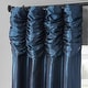 preview thumbnail 59 of 70, Exclusive Fabrics Single Ruched Faux Solid Taffeta Curtain (1 Panel)