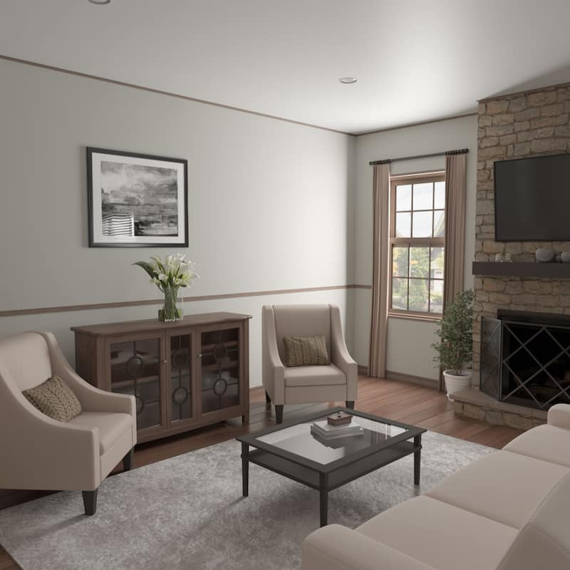 WM100: 11/16-in D x 11/16-in W x 96-in L Americraft Solid Hardwood Stain Grade Cove Moulding