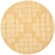 preview thumbnail 90 of 117, Martha Stewart by SAFAVIEH Knot Wool Rug 4' x 4' - Rattan - Runner