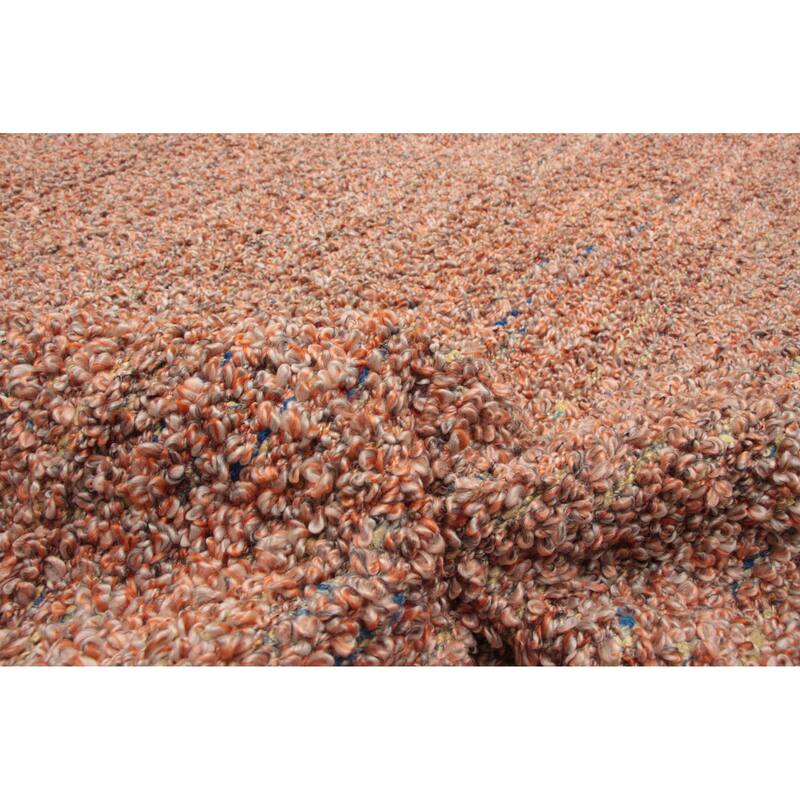 ECARPETGALLERY Braid weave Sienna Copper Wool Rug - 5'3 x 7'5