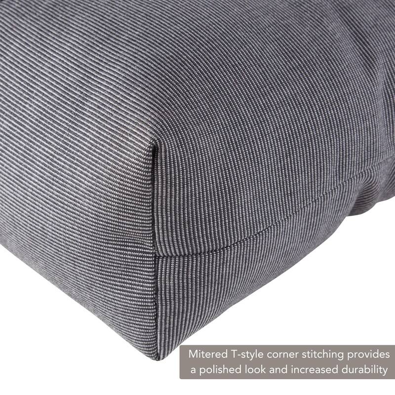 Sunbrella Tufted 20-inch Outdoor Chair Cushion