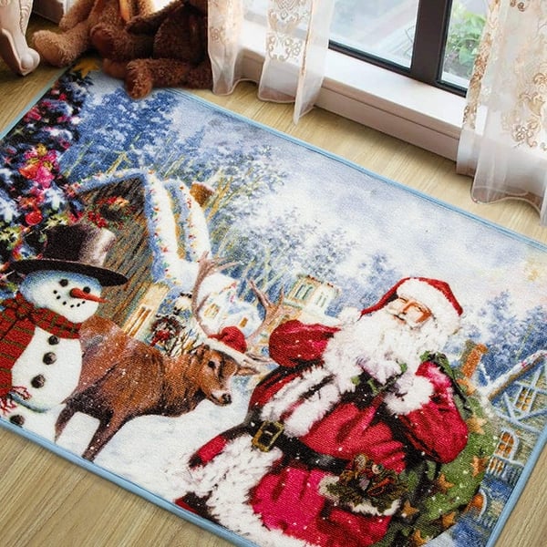 Premium Christmas Area Rug Welcome Carpets For Bedroom Living Room Indoor Outdoor Home Xmas Holiday Decor 2x3 Feet 2 X3 Overstock 32633327