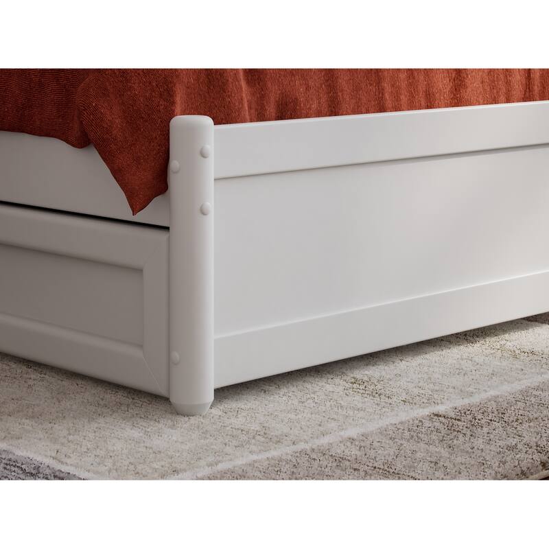 Barcelona Panel Platform Bed with Storage Drawers