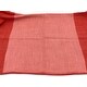 preview thumbnail 3 of 1, Work of Artisans Wool Woven Baby Blanket - Coral w/ Dark Coral Stripes
