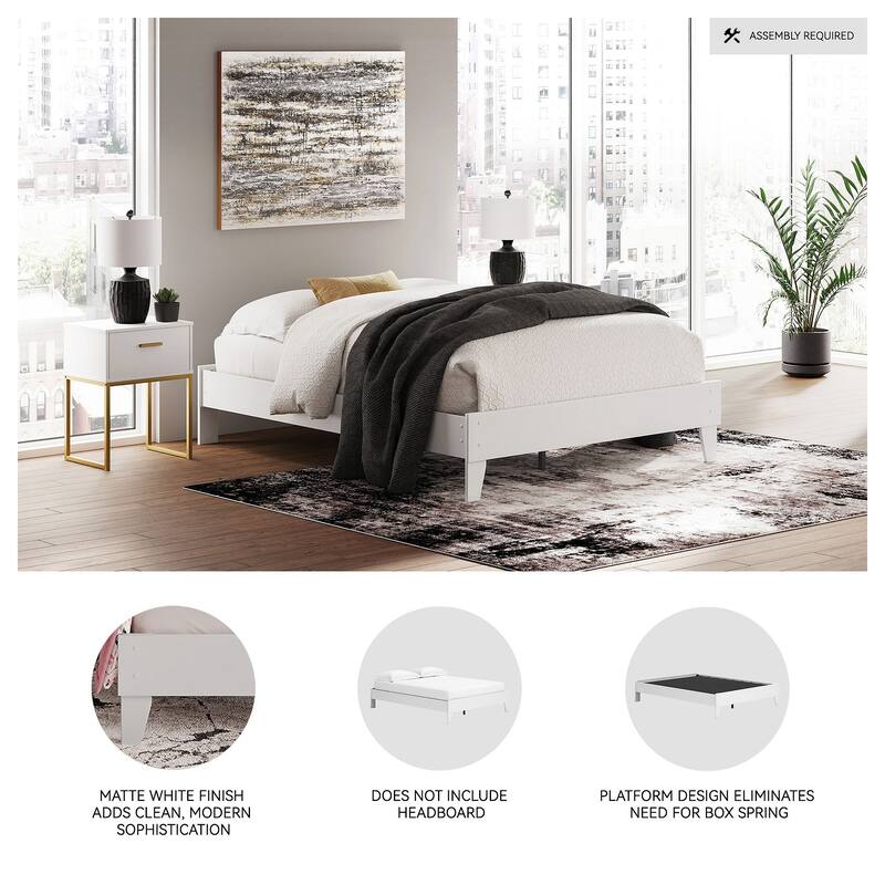 Signature Design by Ashley Socalle Platform Bed