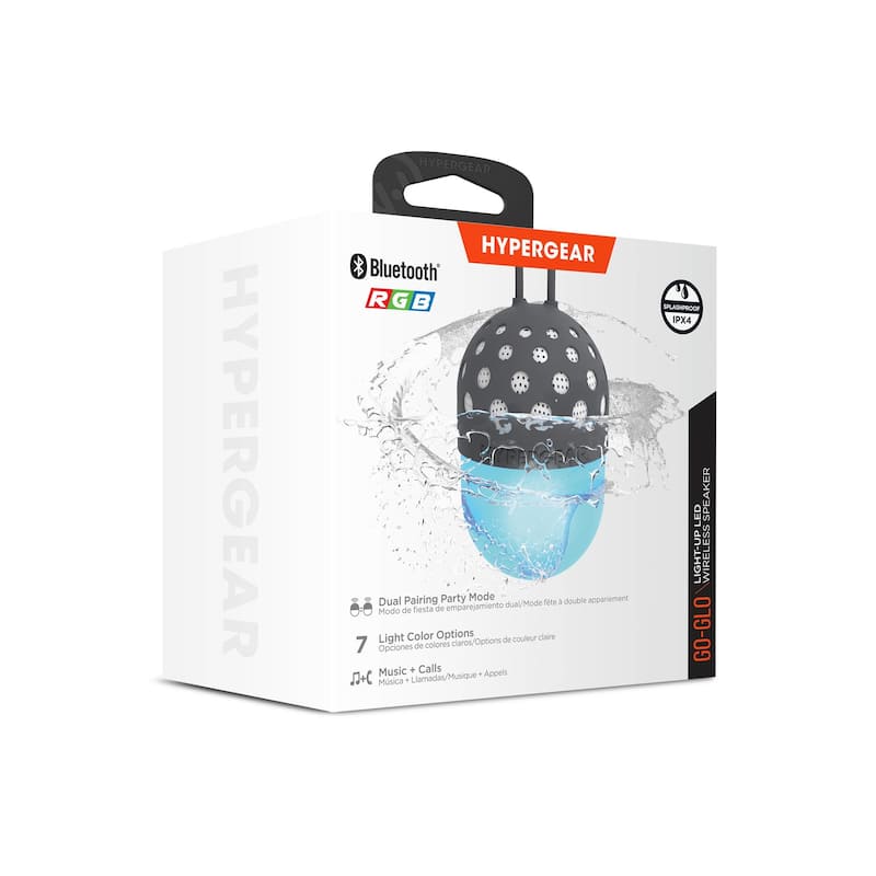 HyperGear Go-Glo Light-Up LED Wireless Speaker