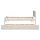 preview thumbnail 9 of 10, Modern Twin Size Platform Bed Frame with Trundle for Space-Saving and Easy Assembly