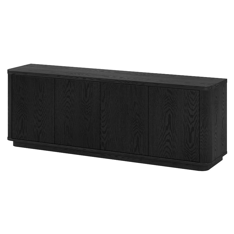 Easton Rectangular Fluted TV Stand for TV's up to 75" - 68" Wide