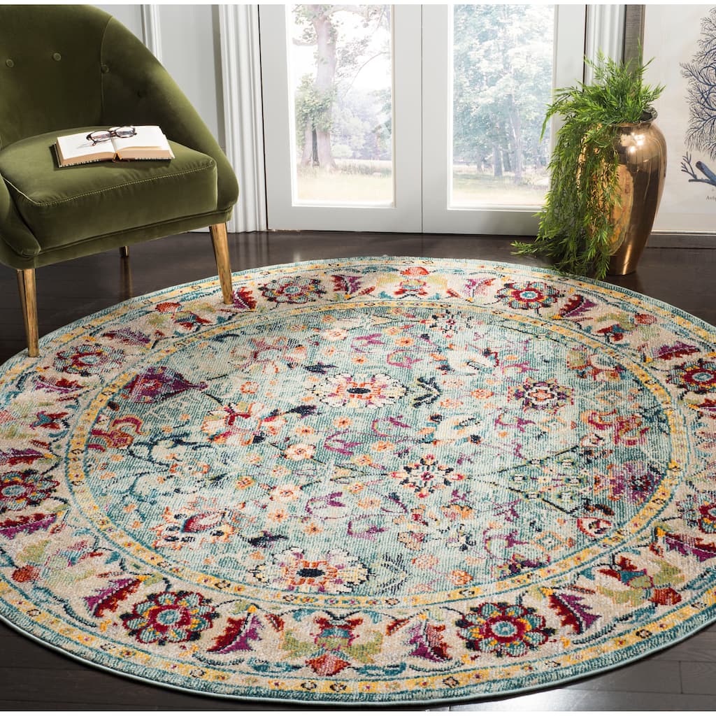 SAFAVIEH Savannah Bohemian & Eclectic Arghira Oriental Polyester Rug