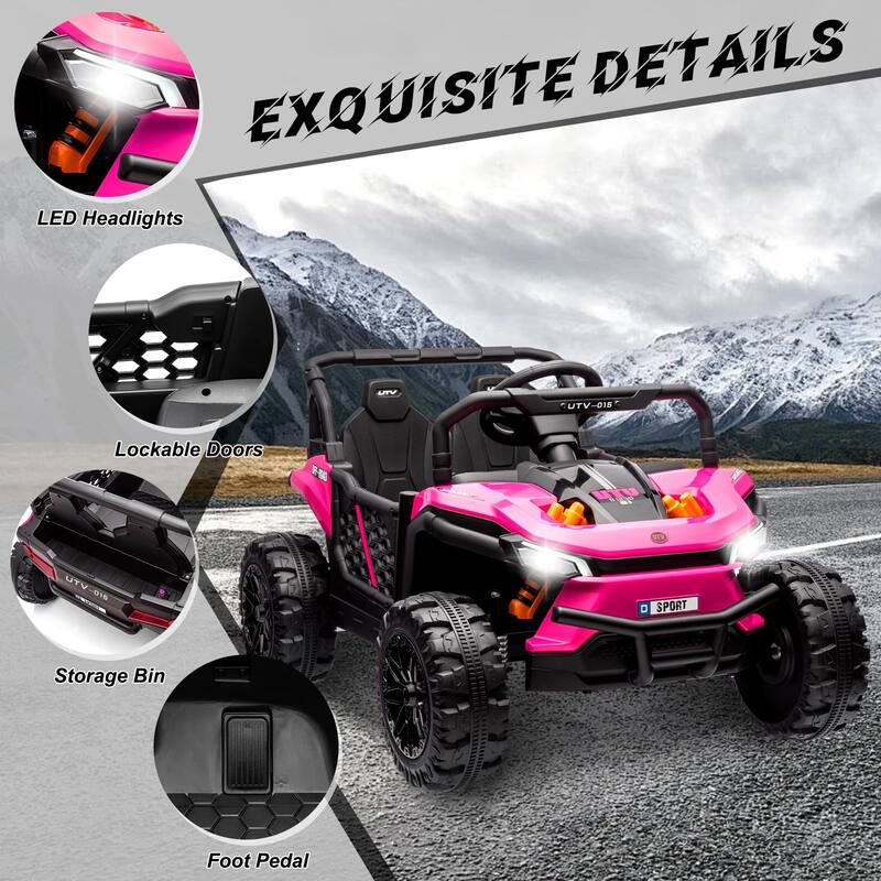 12V Electric UTV Car with Remote Control