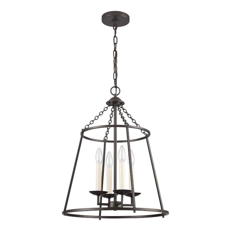 Jackson 14-inch Wide 1-Light Pendant in Oil Rubbed Bronze