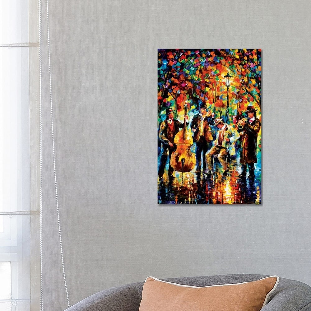 iCanvas "Glowing Music" by Leonid Afremov Canvas Print