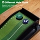 preview thumbnail 9 of 8, Gymax Putting Green Indoor w/Auto Ball Return 3 Putting Practice Balls