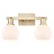 Option Champagne Bronze / Matte White