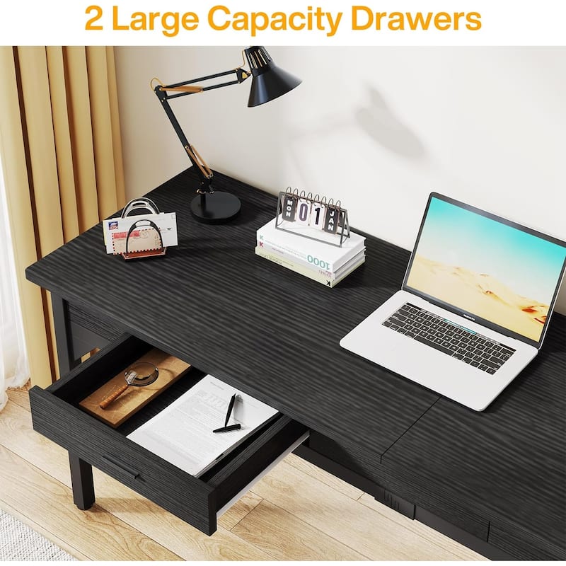 78.7 Inches Two Person Desk Large Executive Office Desk