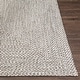 preview thumbnail 9 of 61, Livabliss Sharrah Indoor/ Outdoor Solid Braided Area Rug